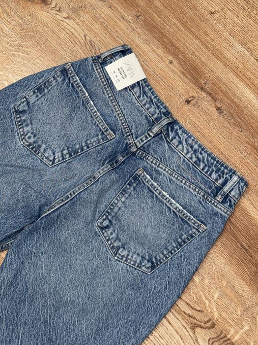 Джинси Zara mom fit 38 розмір