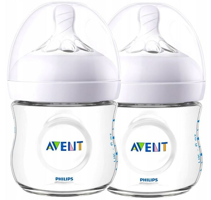 2 X Philips Avent Butelka Dla Niemowląt 125Ml 0M Dla Noworodków 0+