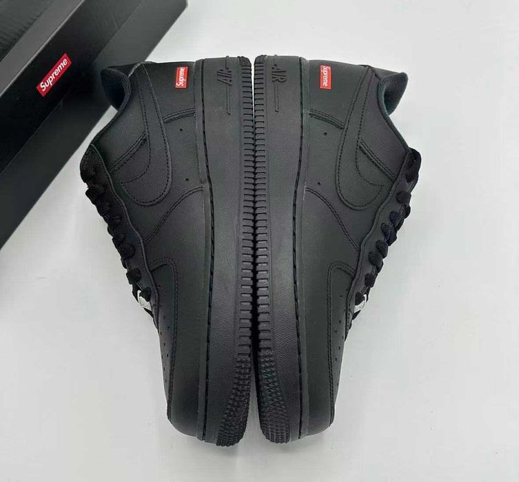 Nike Air Force 1 Low Supreme Black R.38