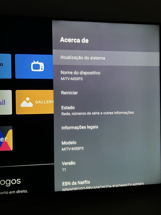 Xiaomi tv 65 polegadas android tv