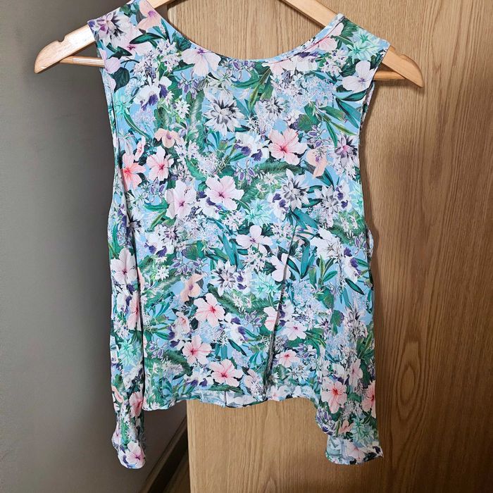 Top manga à cava Zara