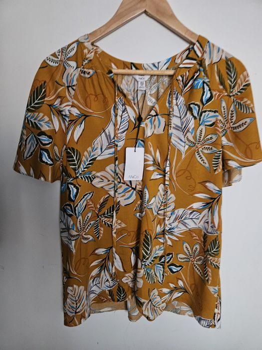 Bluzka M&Co nowa wiskoza M na L