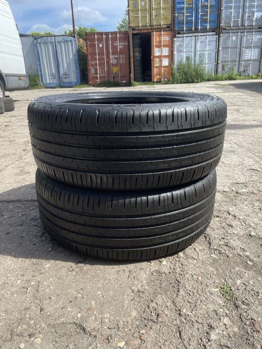 Opony Continental 195/45r16 EcoContact 6 - 2szt uzywane letnie DOT0420