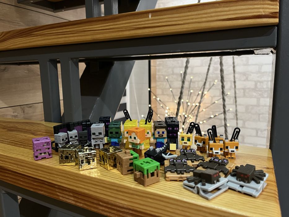 Фігурки кіндер джой дивні дива майнкрафт kinder joy minecraft