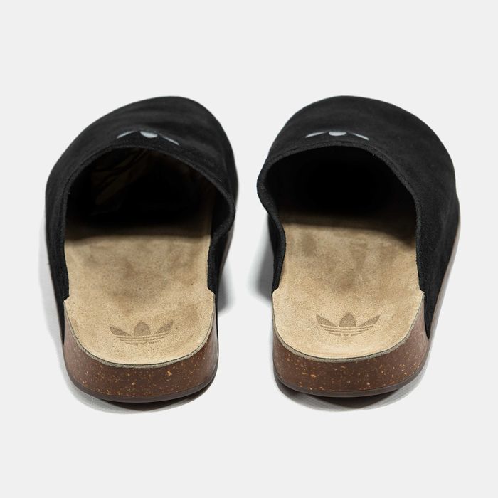 Мюлі Adidas Adimule Black premium шльопанці