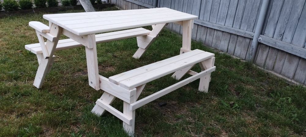 Лавка стіл трансформер