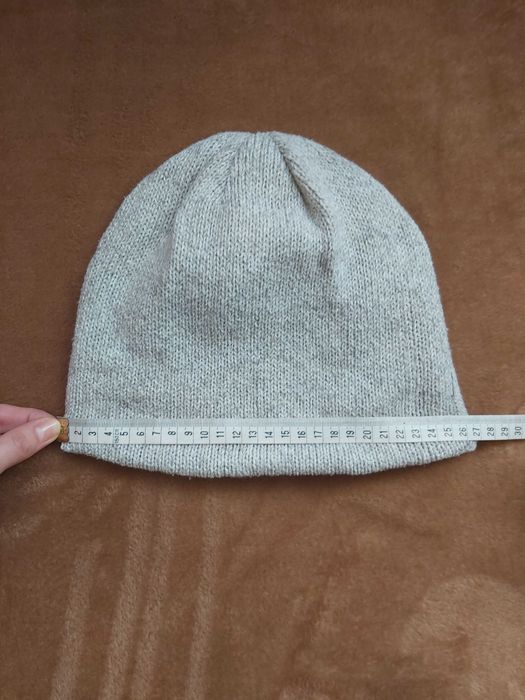 Zimowa czapka TCM Tchibo szara polar