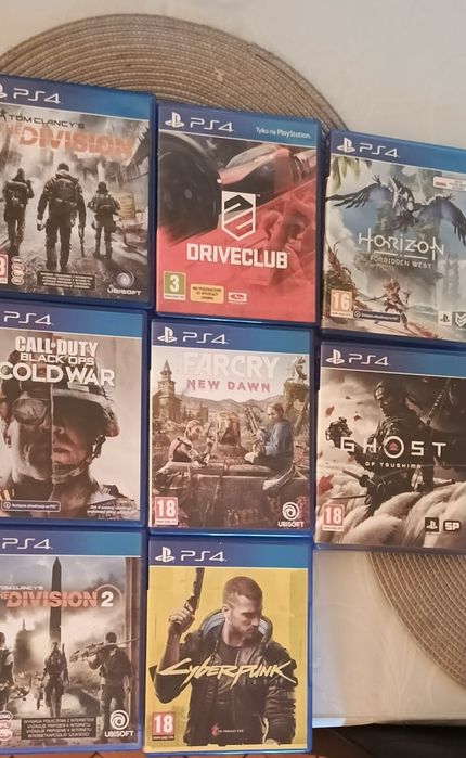 Sprzedam gry na PS4