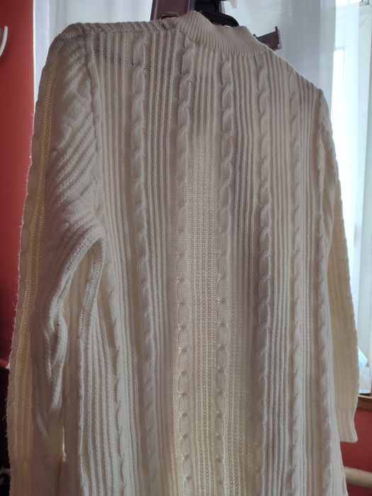 Sweter długi jesień/zima rozm.38 M