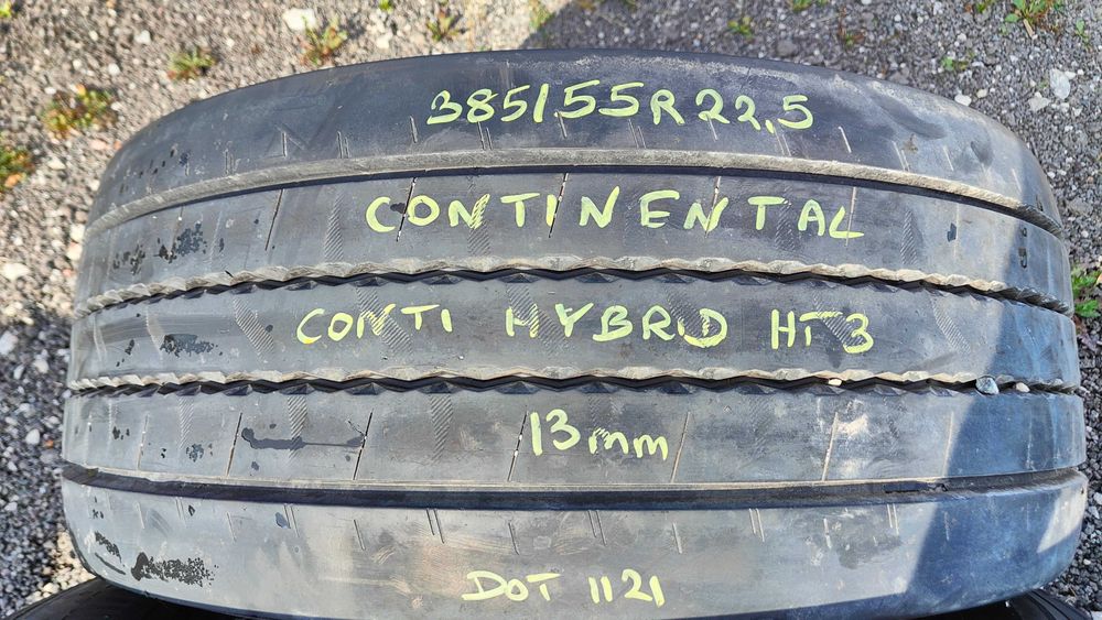 Opony 385/55R22,5 CONTINENTAL CONTI HYBRID HT3 13mm 2021r x2