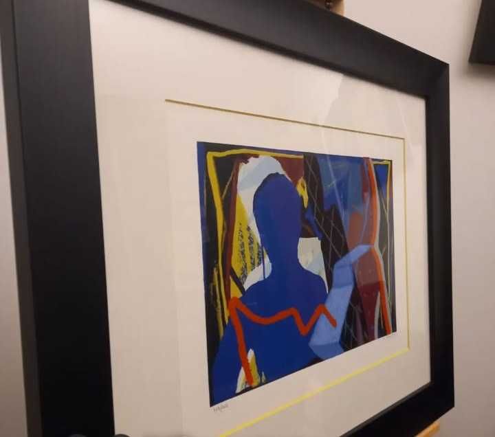 Serigrafia sobre papel António Palolo