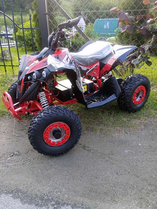 Quad akumulatorowy - HECHT czerwony sport 1200 W