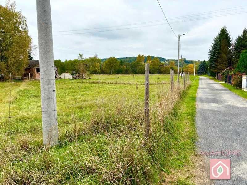 Działka, w pelni uzbrojona– Malinowa, Gorlice – pełne uzbrojenie