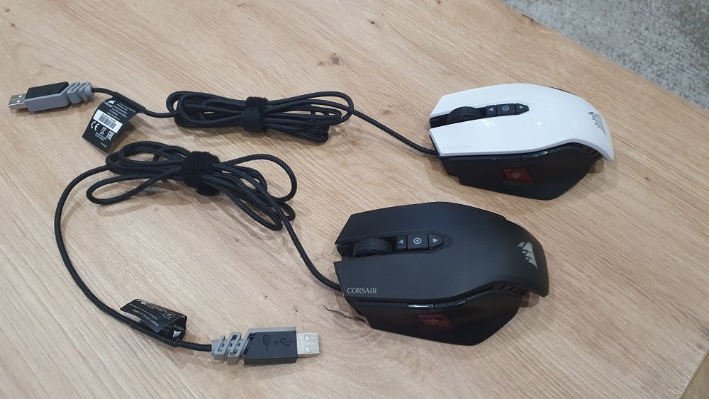 2x mysz gamingowa corsair M65 pro rgb