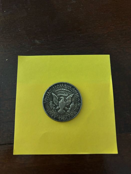 moeda Kennedy Half Dollar 1964