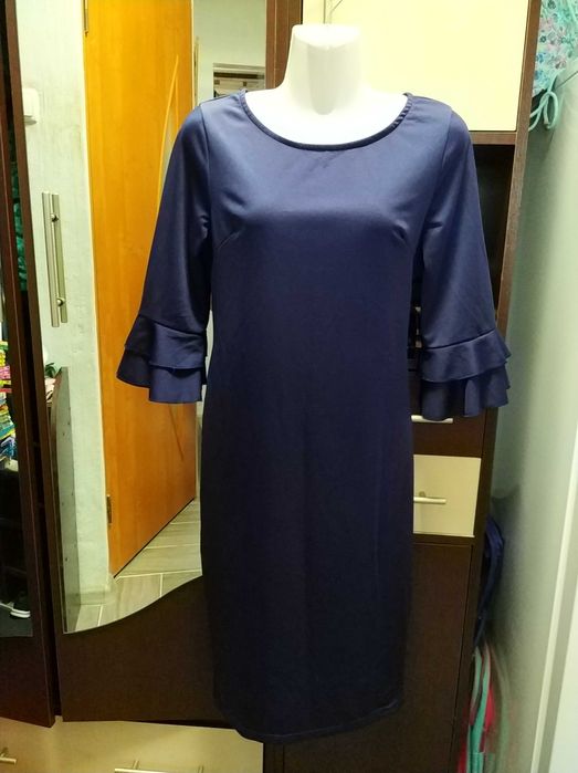 Стильна,темно-синя сукня,плаття 44 р
