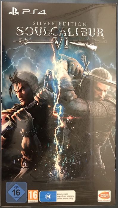 Soul Calibur 6 VI SILVER Collectors Edition ps4