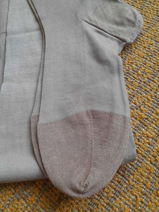 Чулки женские новые капроновые ретро 1980 -е ( Прибалтика, СССР )