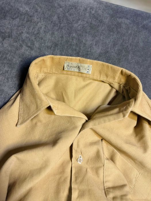 Koszula Sztruksowa Vintage 1980 rok rozmiar L