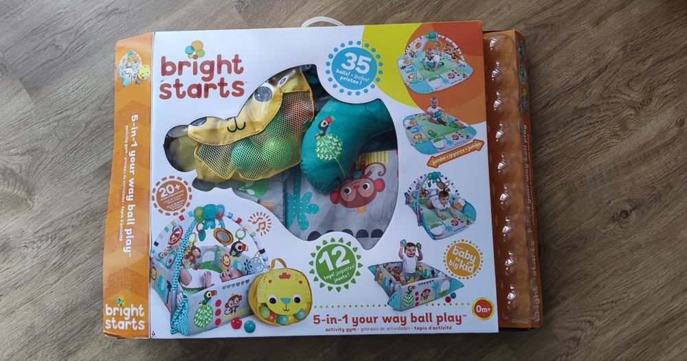 Manta de atividades bright starts