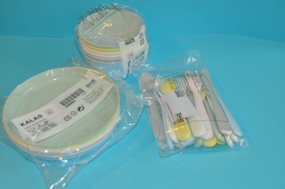 Miseczki talerze i sztućce dla dzieci - fajny zestaw Ikea Kalas