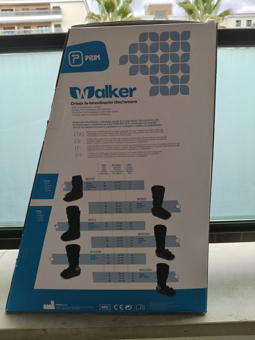 Bota walker  Tamanho L