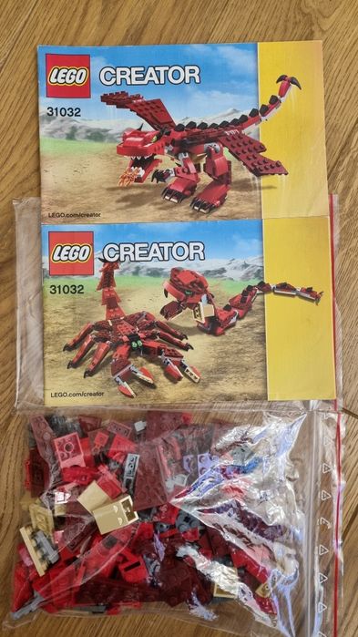 Zestaw lego 31032 smok