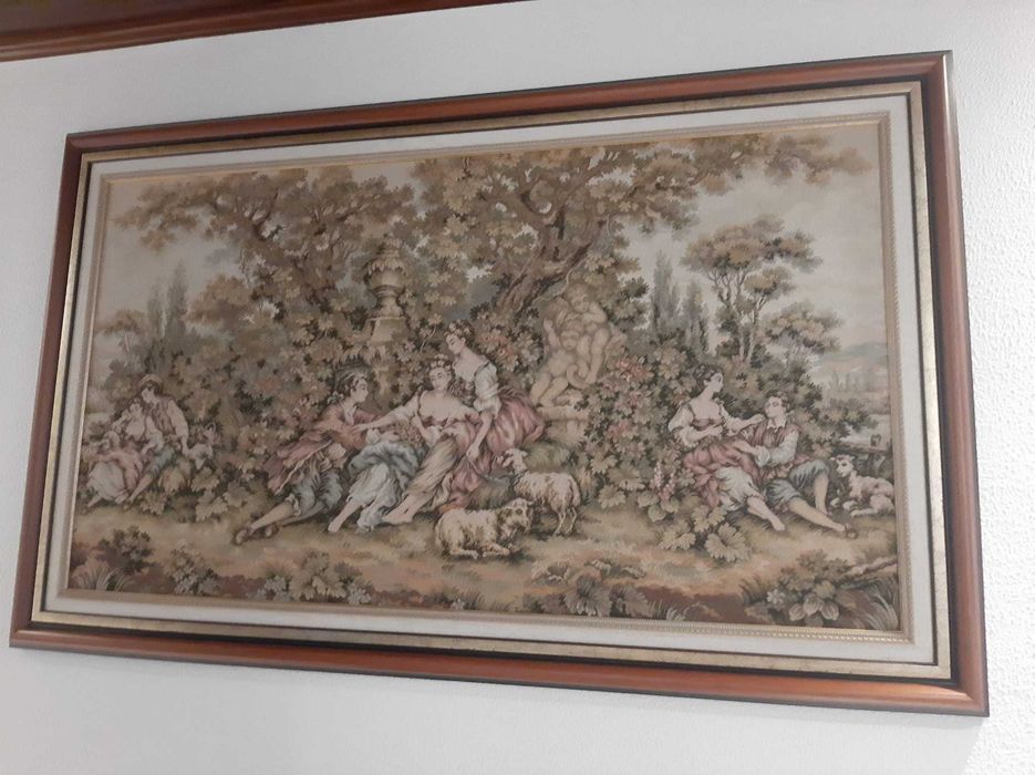 Gobelin-style tapestry