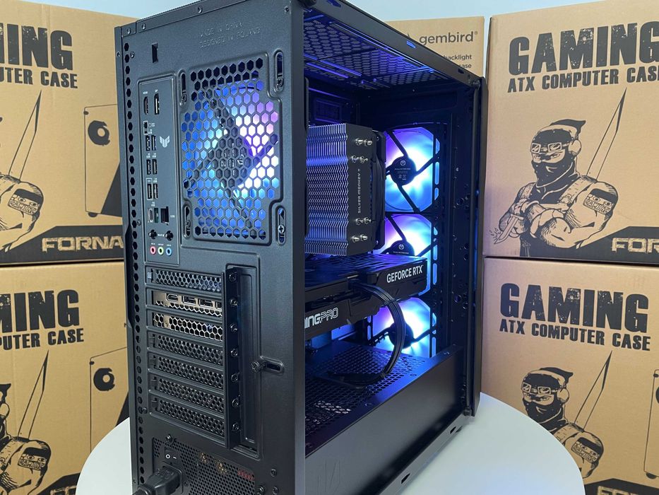 Nowy Komputer Gamingowy Ryzen 7 - 8700f 32GB DDR5 2TB RTX 5070 12gb