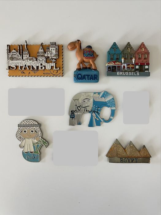 Vendo ÍMANS vários países. Excelentes para colecionar. Óptimo preço