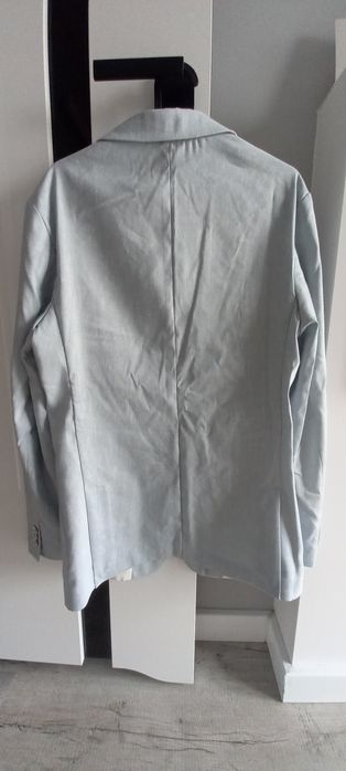 Garnitur marki Zara lekki letni jasnoniebieski