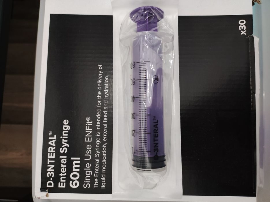 Strzykawki 34 szt-  60 ml