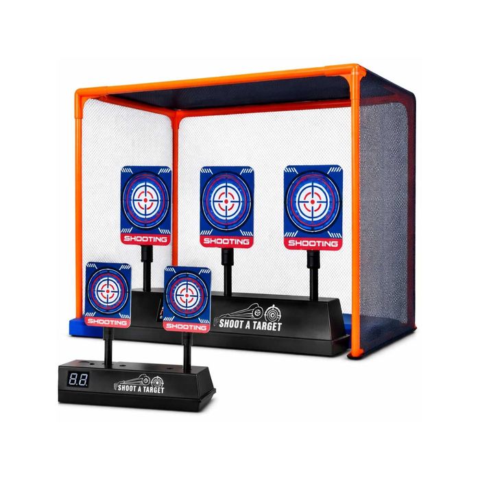 Tarcza strzelecka do Nerf z dźwiękiem i światłem