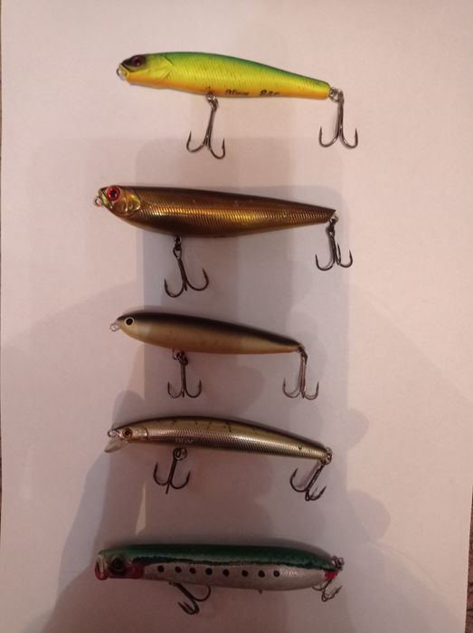 Продам воблеры и блесны