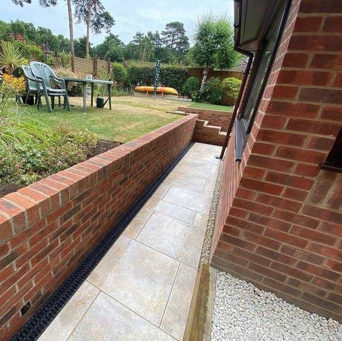 Płytka Tarasowa 59,5 x 59,8 BURLINGTON Ivory płyta Ogrodowa Płytki