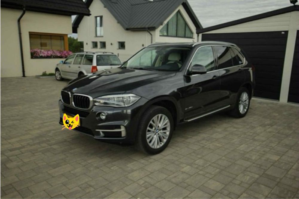 Bmw X5 X drive 2.0 Diesel 218km  Bezwypadkowy*Bogato wyposażony*Jasny środek*Skóry