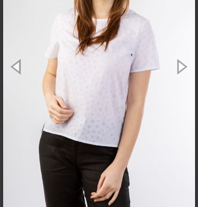 Біла святкова блуза  S-М(44-46)