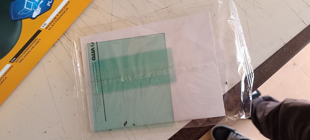 Máquina soldar Vito com mala e máscara automática