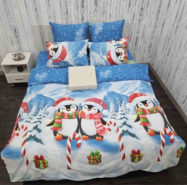 Новорічна Постільна білизна Бязь Голд люкс