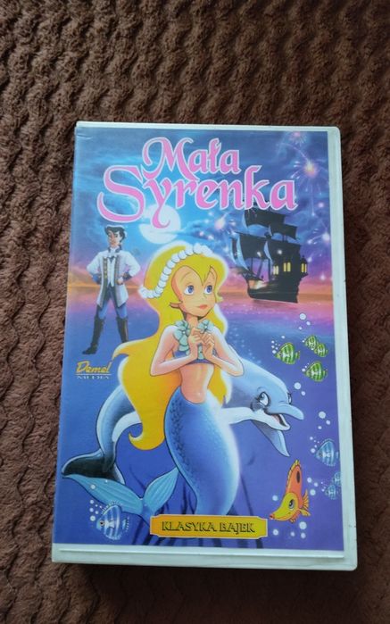 Kaseta VHS  Bajka mała syrenka.