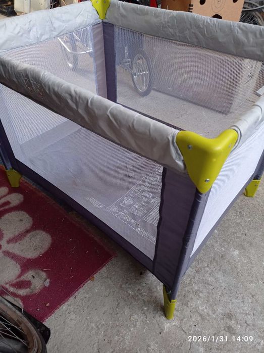 Kojec dziecięcy BabyStart łady, składany