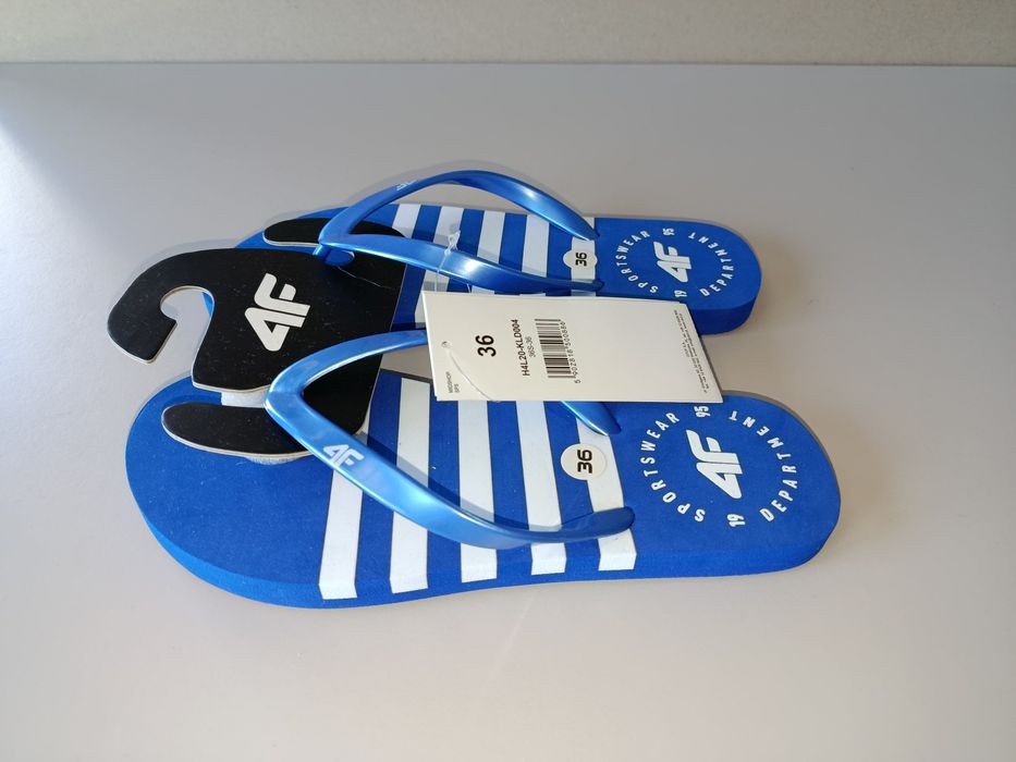 Klapki japonki damskie 4F nr 36--23.5 cm