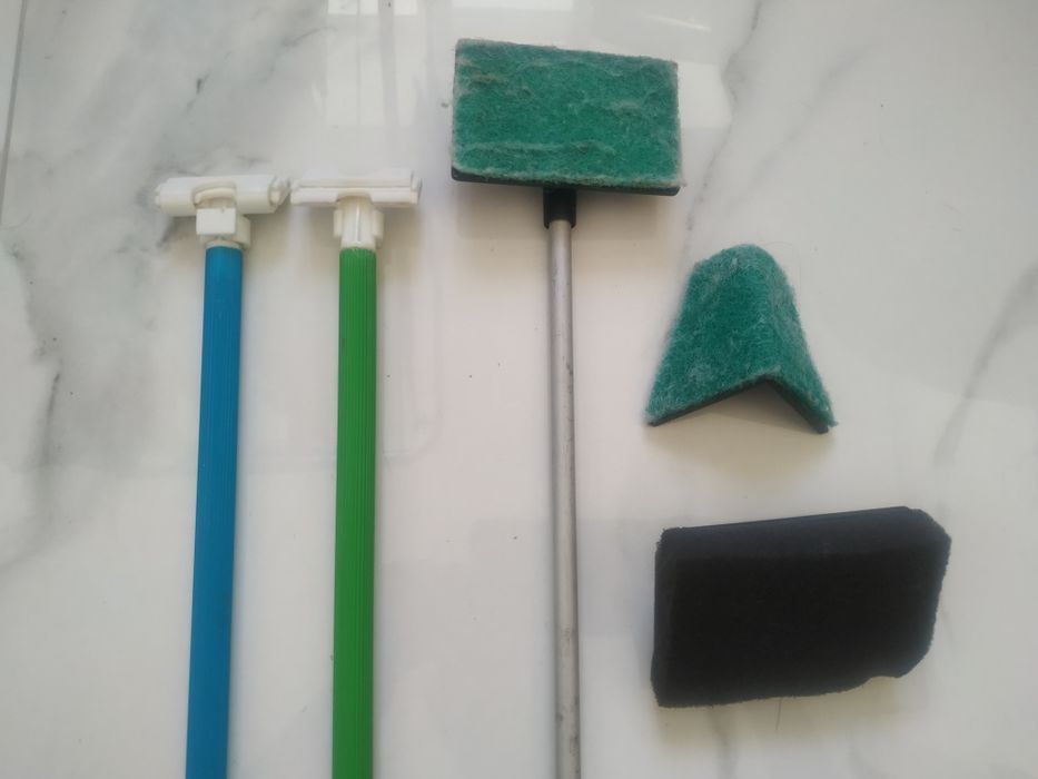 Акваріумні приналежності. Сачок. Шкребок. Декор. Фільтр.