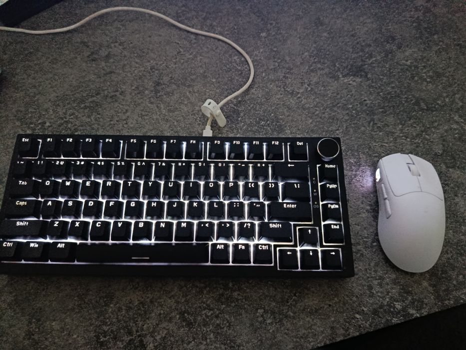 Teclado ajazz ak820 e mamba snake m4