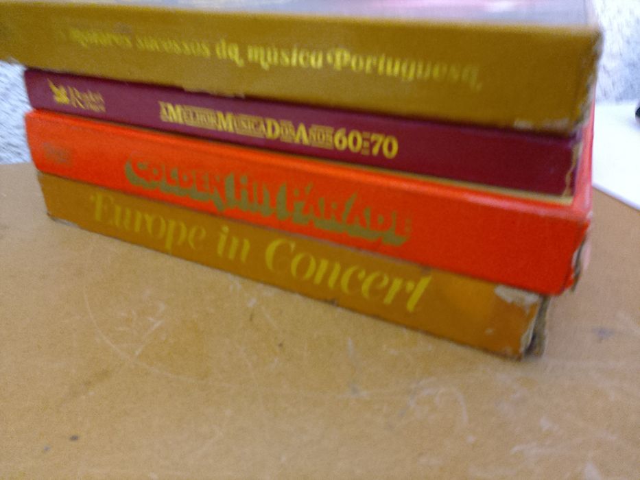 Coleção discos de vinyl