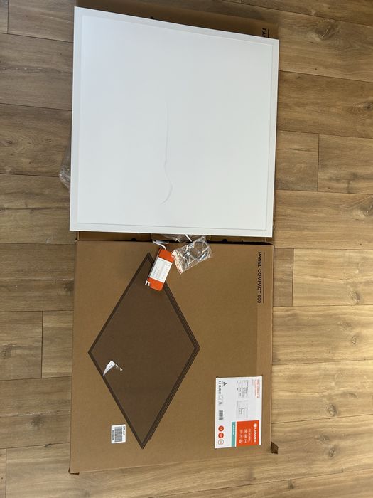 Nowe Panele 2 sztuki ledvance compact 600 33w 4000k kasetony