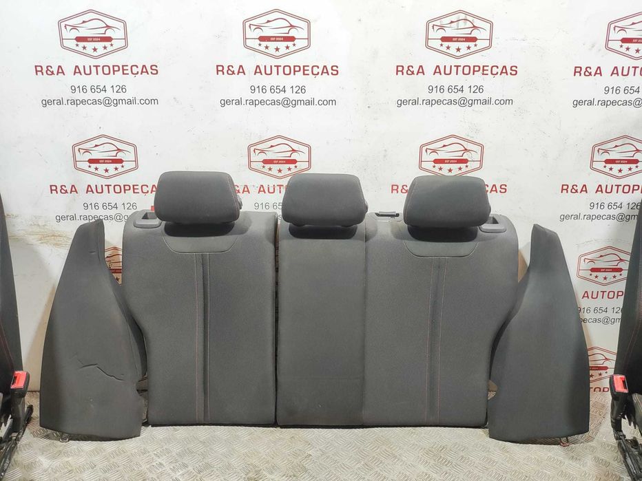 Conjunto Bancos Tecido BMW Série 1 F21 3 Portas Sport Line Pré LCI 2011 a 2015 Original