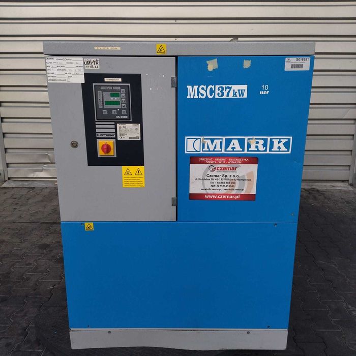 Sprężarka śrubowa Mark,37KW,S016251