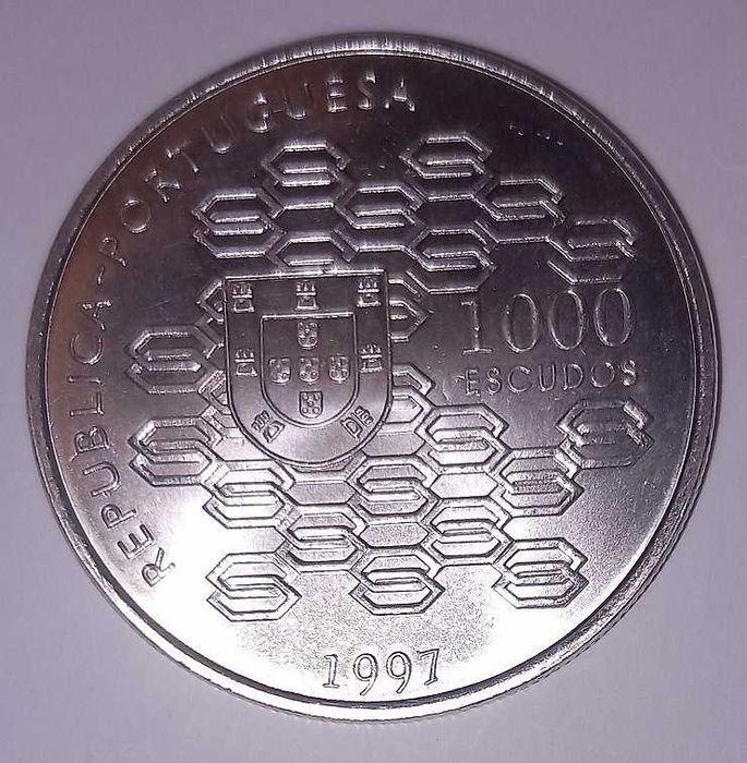1.000 escudos Prata Cent. Crédito Público - Portes incluídos