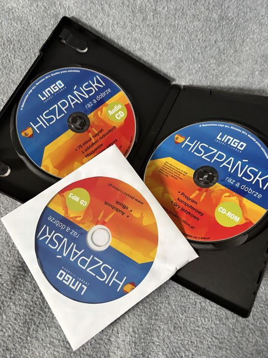 Hiszpanski raz a dobrze książka + 3 płyty CD
